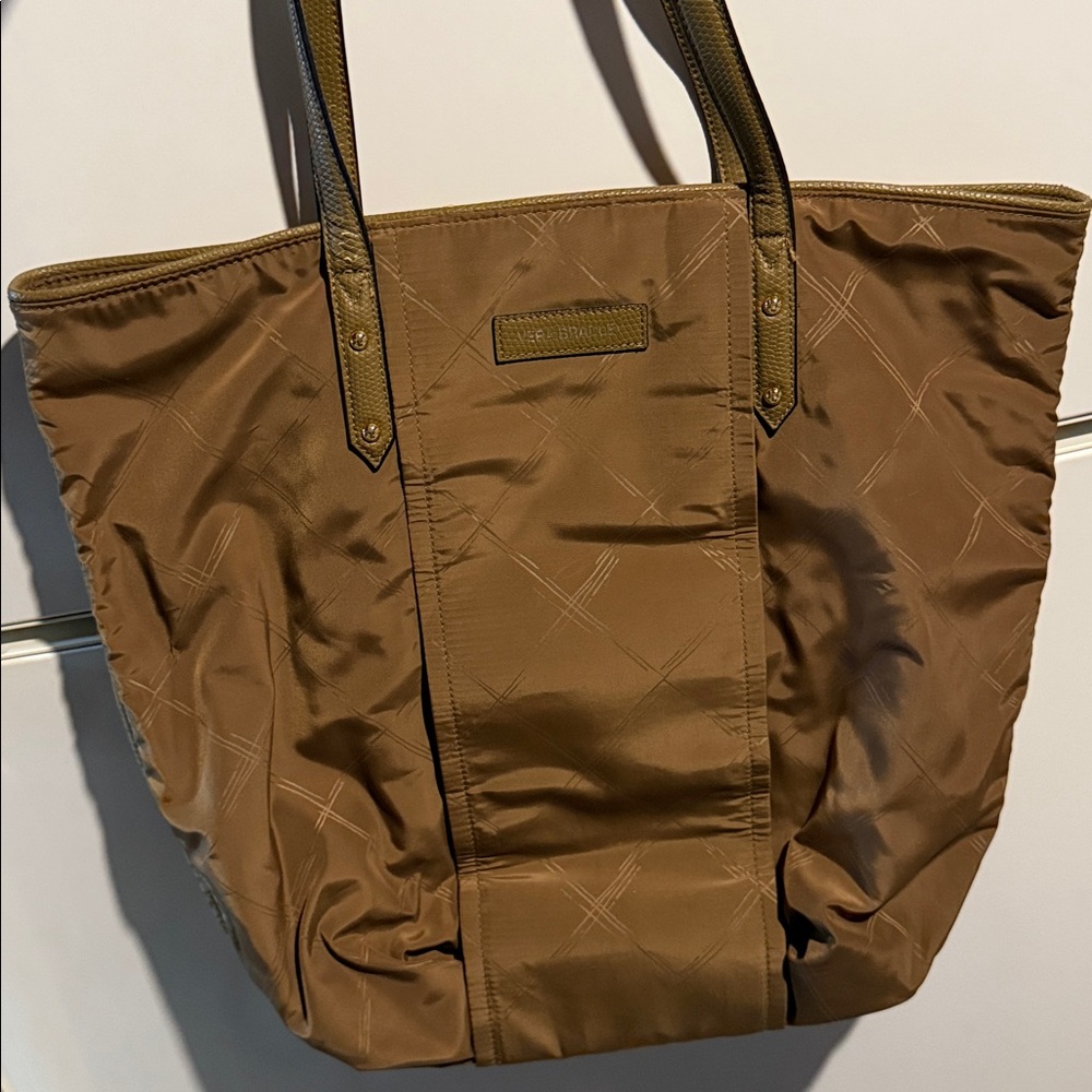 Vera Bradley Dark Brown Tote